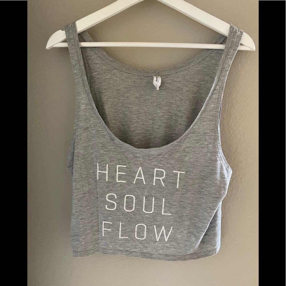 “Heart, Soul, Flow” tank